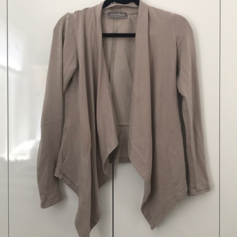 Cozy open cardigan
